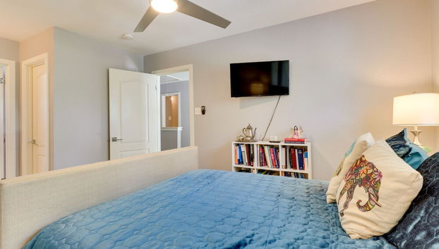 Upscale Pflugerville Paradise w/ Private Pool - Foto 5, Habitación