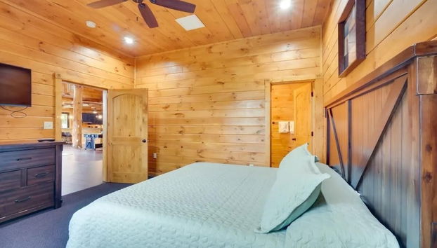 Sensational Views 4 Bedroom Cabin by Heavenly Views Resort - Foto 2, Habitación