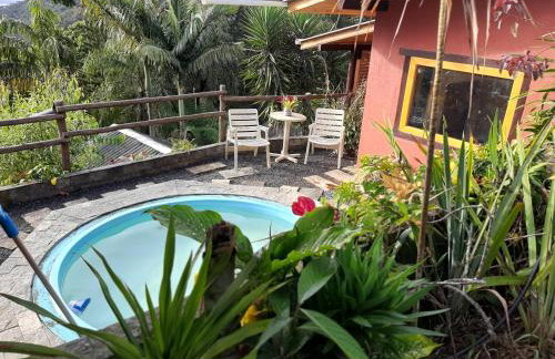 Chalé Pakere Bellavista - visão magnífica do vale e montanhas a mais de mil metros de altitude, wi-fi, sauna, piscina e água de nascente - locação do chalé sem prestação de serviços - Foto 49