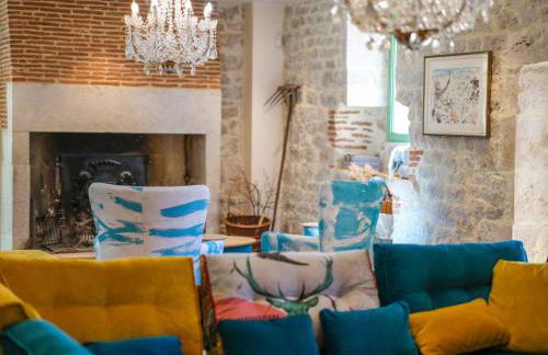 Mas des Sylves - Piscine intérieure chauffée - Parc de 100 hectares - Foto 22