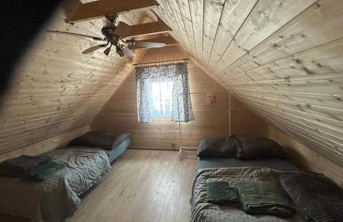 ''Kaszebe ''Domek letniskowy całoroczny z jacuzzi ,klimatyzacja nad jeziorem Raduńskim - Foto 14