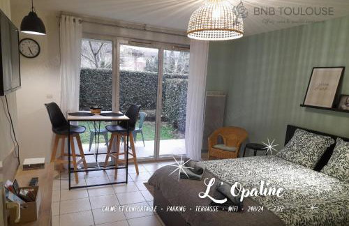 ORBIS - "L'Opaline" - Studio calme dans une belle résidence avec piscine - Parking - WiFi - Foto 3