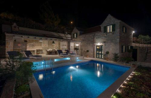 Luxury Villa Murvica with private pool near the beach in Murvica on Brac island - Foto 22