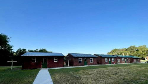 Wonderful Cabin that Sleeps 12 near the Cedar River in Letts, Iowa - Foto 3