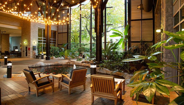 Zona de estar del vestíbulo