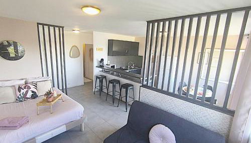 LeRelaisdOdile - Idéal PRO & Couple - Studio Cosy - Proche Metro - Parking Gratuit - Mons-en-Barœul - - WIFI HD - Smart TV - Entrée Autonome - Foto 3