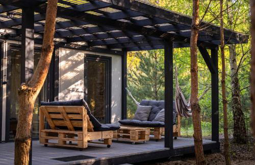 Sosnowy Raj domki nad rzeką Wkrą - Foto 14