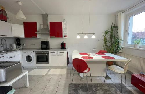 BEIMS APARTMENT-Vollausstattung-Küche, kostenlos-WFI, Smart-TV - Foto 7