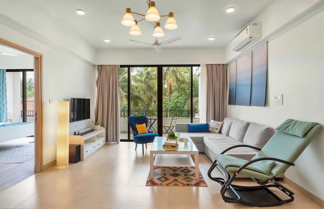 Spacious 3-br Apartment With Pool in Candolim - Photo 6