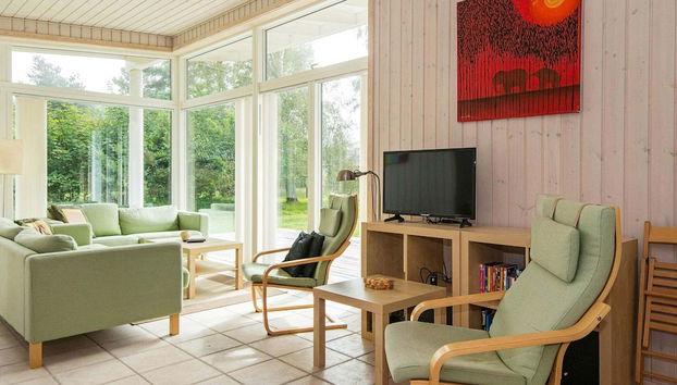 6 Person Holiday Home in Knebel - Foto 3, Zona de estar