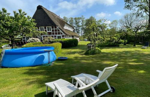 Ferienwohnung Hotel Appartement 2 Schlafzimmer Altes Landhaus Oste mit Terrasse, Grill, Küche, Bad, WLAN, nah am Nordsee Strand - Foto 77