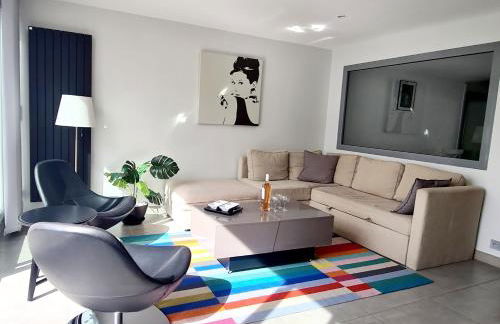 MAGNIFIQUE APPARTEMENT VUE MER - GRANDE TERRASSE ET PISCINE - Foto 4