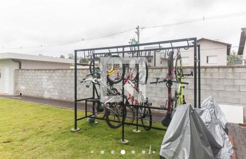 Studio Home Office Completo Cama Queen e Ar Condicionado Vista Panorâmica - Foto 32