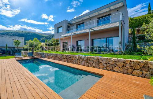 Villa Gaïa, piscine, vue mer, salle de sport - Foto 6