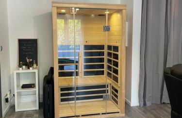 T2 rénové, jaccuzi, sauna, sièges massants, jardin, parking, métro - Foto 3