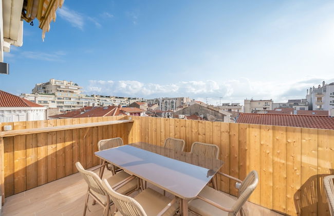 Beautiful Flat With Terrace - Carre D'or Cannes - Foto 17