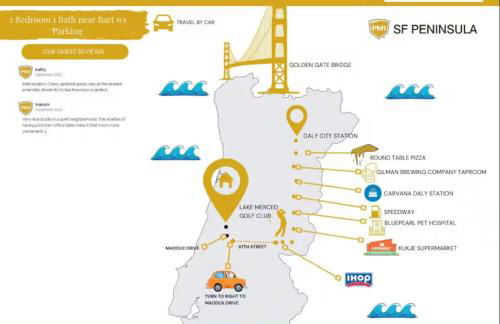 Lovely Private Quiet 2Beds 1Bath near Westlake and San Francisco downtown - Foto 44