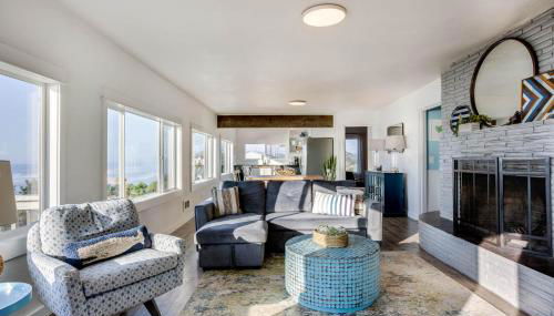 Ocean Front with Spectacular Views! 2 Bedroom, 2 Bath! Seal Rock Cottage! - Foto 3