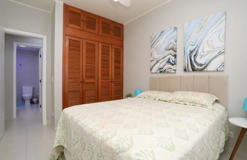 Apartamento Praia do Tombo Guarujá 120m do mar - Foto 18