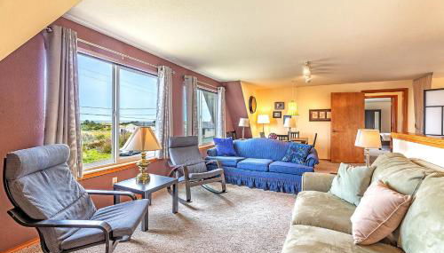 Beachfront with loft fireplace in Copalis Beach. - Foto 1