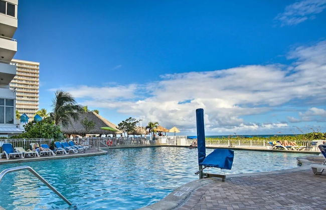 Luxe Beachfront Ft Lauderdale Resort Condo W/ Pool 1 Bedroom Apts by RedAwning - Foto 10