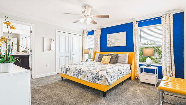 4BR Retreat in Champions Gate w/ Private Pool - Foto 3, Habitación