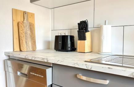 HyggeLiving - DELUXE - 90qm - Balkon - Gartenblick - 55 Zoll TV - Boxspringbetten - Hunde - Kinder - Fahrradkeller - Foto 44