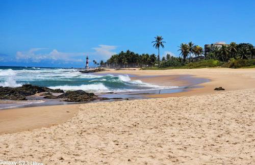 Studio Rooftop em frente ao Mar na Praia de itapua - Foto 49