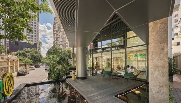 Zona de estar del vestíbulo