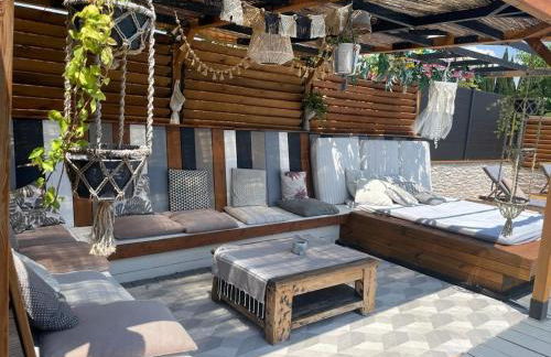 loft, clim, jardin, piscine, calme, parc expo, - Foto 16