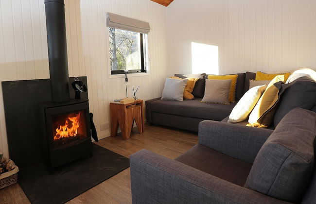 Cosy Modern Nordic Lodge w/ Loch View & Log Burner - Photo 6