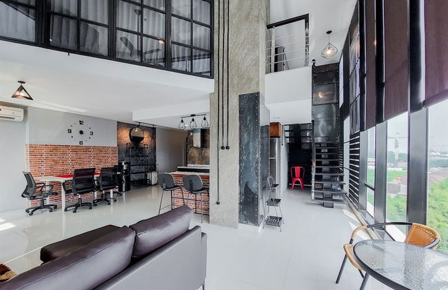 Spacious 2Br Loft At Brooklyn Alam Sutera Apartment - Foto 8