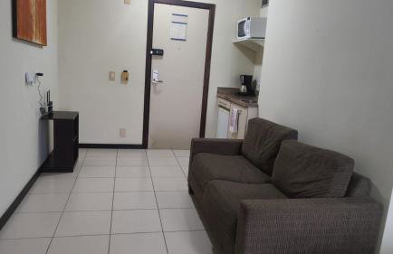 Studio pé na areia, vista, internet e ar - Foto 33