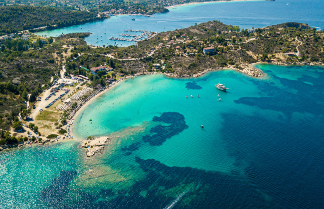 Tour de um dia de Tessalónica: Cruzeiro Lagoa Azul e Ilha Diaporos - Foto 9
