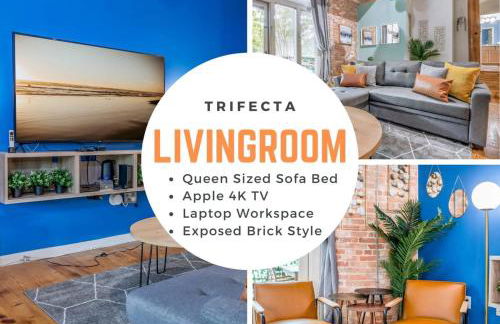 100 Year-Old Historic Brick 2BR Loft & Large Patio & Hammocks & High Ceiling - Foto 25