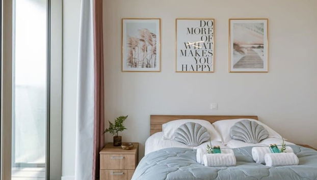 Apartment With Lateral sea View and Harbor View - Foto 5, Habitación