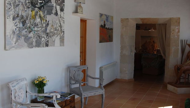 Sala de estar do lobby