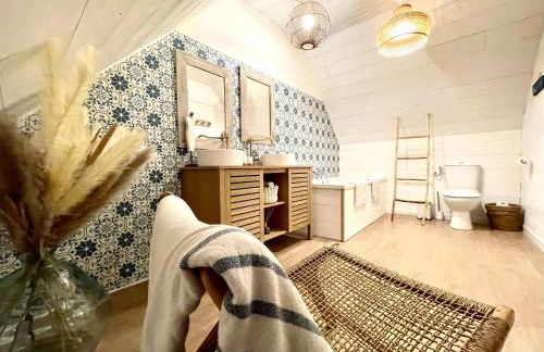 Maison Maillots et Bigorneaux, 15 pers, jacuzzi, 40m de la mer - Foto 11