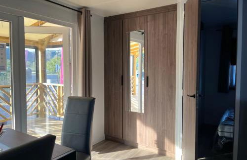 Le Paradis du Rhône - mobilhome moderne et confortable - Foto 9