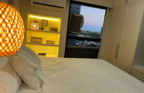 Flat av beira mar lindo e aconchegante - Foto 11