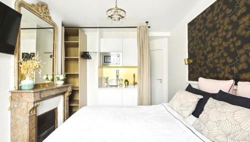 Stunning architect studio near Le Marais - Foto 5, wardrobe, minibar