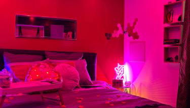 MJ Lust Room, centre var proche Verdon, cotignac, ambiance romantique - Foto 5