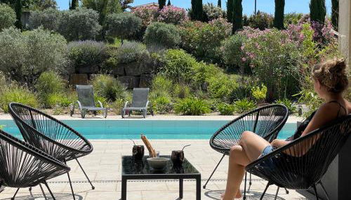 Villa ARTOS - piscine - 300 m2 - Foto 4, Garden, sunbed, Garden view