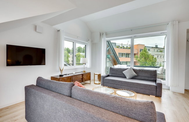 Luxus Dachgeschoss City Wohnung München - Foto 8