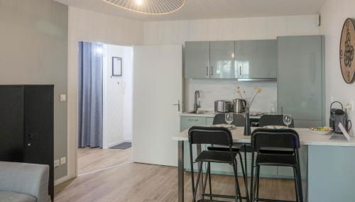 Orléans - Appartement T2 avec parking privé - Douce Harmonie - Foto 5, stove