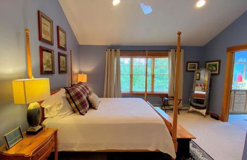 E5 Beautiful Bretton Woods slopeside home amazing views of Mount Washington Hot Tub AC - Foto 47