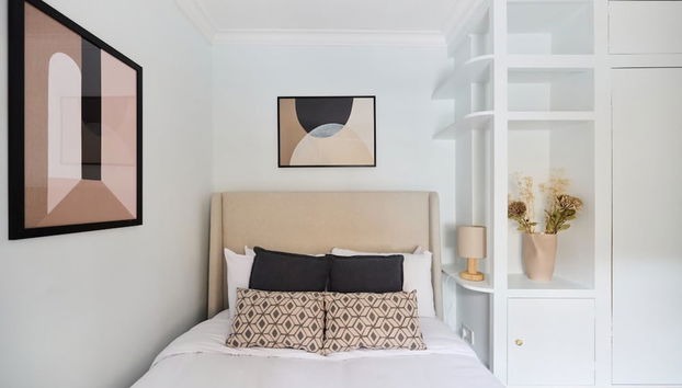 The Fulham Asylum - Modish 2bdr Flat With Patio - Foto 5, Habitación