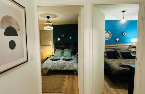 LOASIS -T4 Garage Terrasse WIFI Centre-Ville Gare - Foto 37