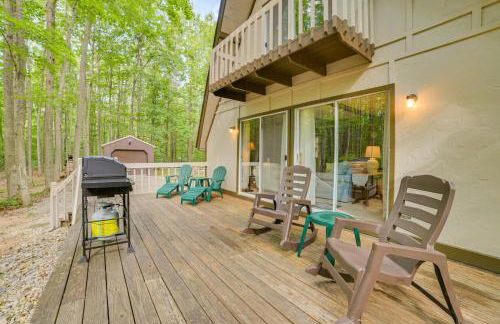 Lake Access Cabin with Deck, Fire Pit and Grill! - Foto 27