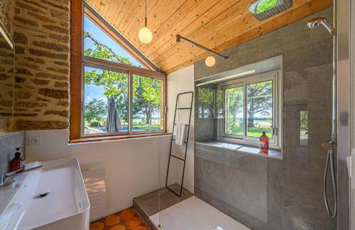 VILLA CALYPSO - Longère avec piscine vue mer - Foto 19